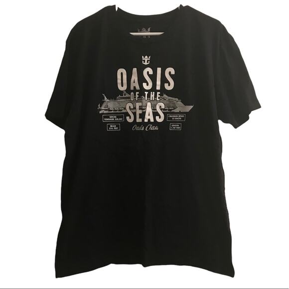 Oasis of the Seas Unisex T-shirt XL - Picture 1 of 5
